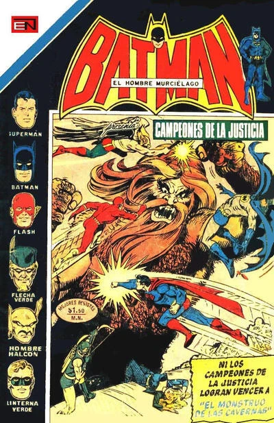 Cover of El Monstruo de las Cavernas