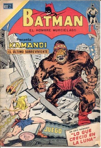 Cover of Kamandi: Lo que Crecio en la Luna