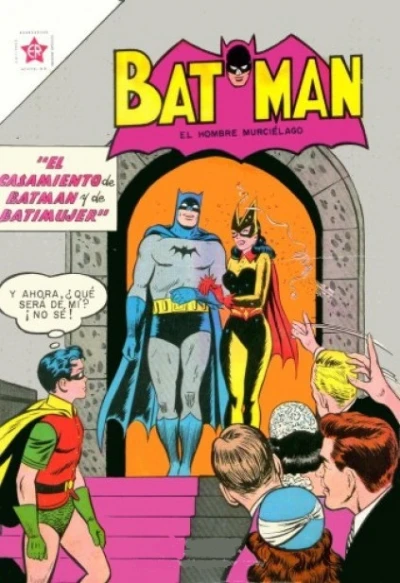 Cover of El Casimento de Batman y de Batmujer
