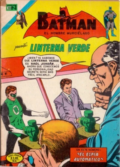 Cover of Lanterna Verde: El Espia Automatico