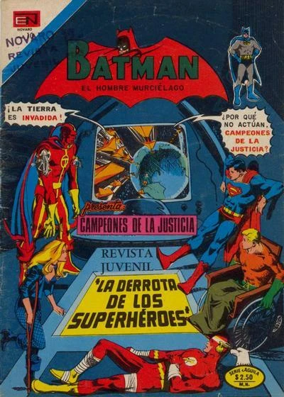 Cover of La Derrota de los Superheroes