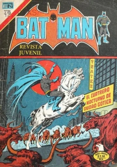 Cover of El Cuatero Nocturno de Ciudad Gotica