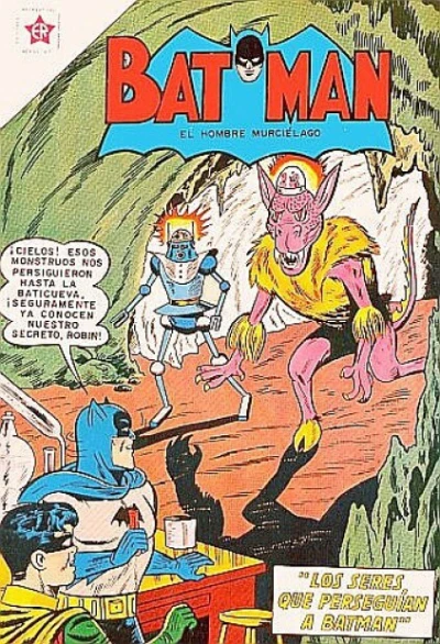 Cover of Los Seres que Perseguian a Batman