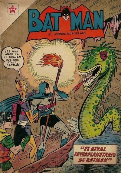 Cover of El Rival Interplanetario de Batman