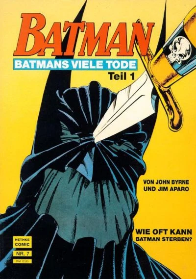 Cover of Batmans viele Tode Teil 1