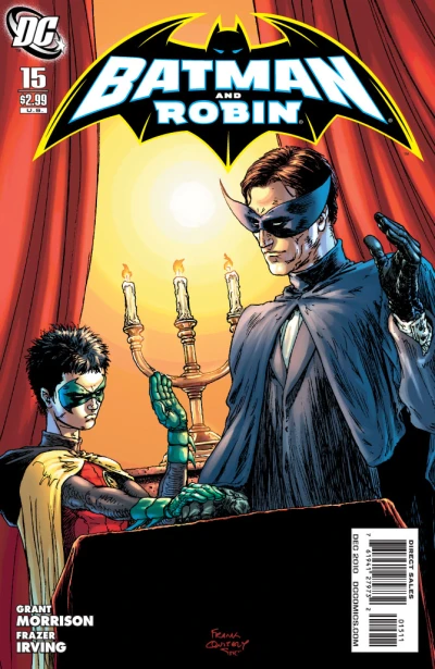 Cover of Batman and Robin Must Die, part 3: The Knight, Death and the Devil