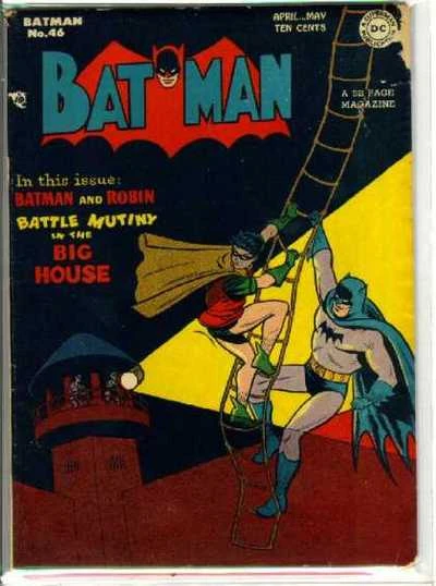 Cover of Batman And Robin Battle Mutiny In This Big House