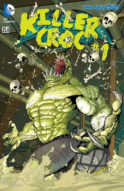 Cover of Batman and Robin (Volume 2) #23.4: Killer Croc