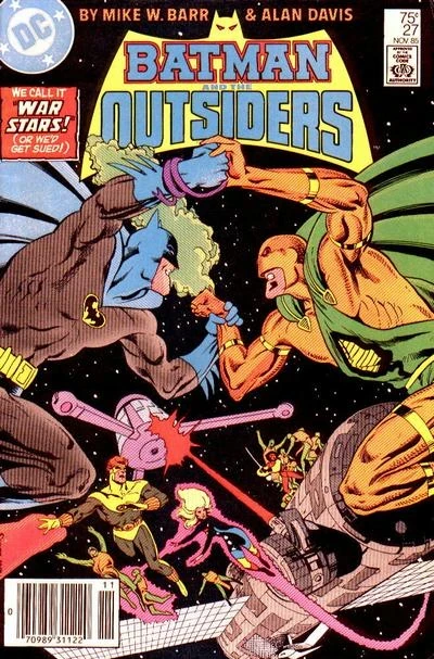 Cover of Batman and the Outsiders