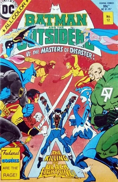 Cover of The Killing of Black Lightning!