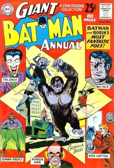 Cover of Batman and Robin's Most Fantastic Foes!