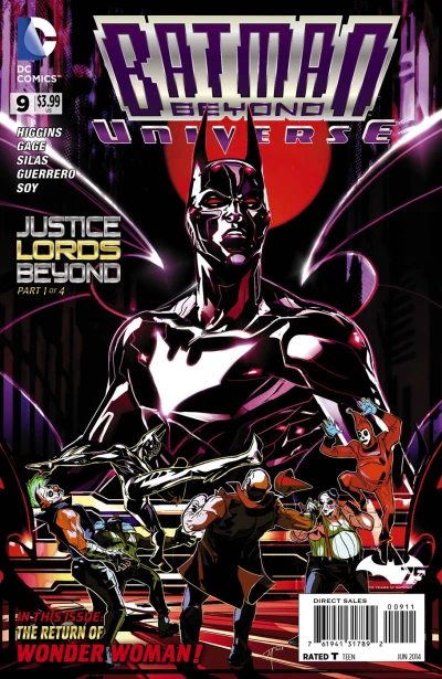 Cover of Justice Lords Beyond, Neo World Order; Justice Lords Beyond, Reunion; Justice Lords Beyond; Two For One; Justice Lords Beyond, War Stories