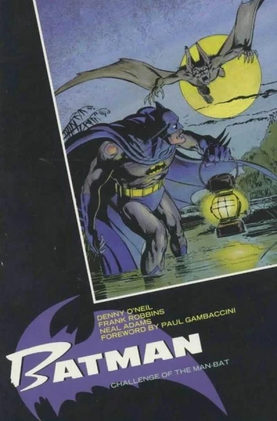 Cover of TPB: Challenge of the Man-Bat