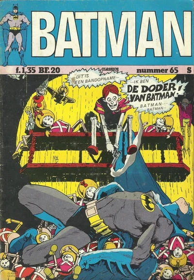 Cover of De Doder van Batman