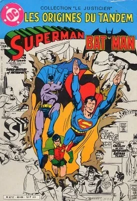 Cover of Les origines du tandem Superman et Batman