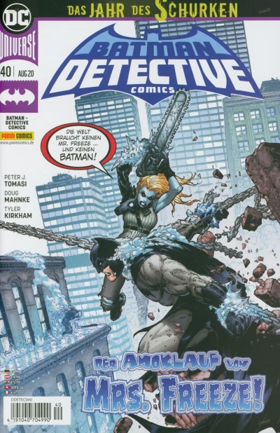 Cover of Der Amoklauf von Mrs. Freeze!