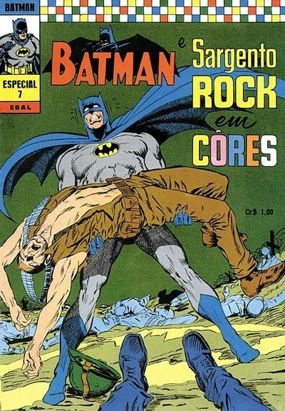 Cover of Batman e Sargento Rock em Cores