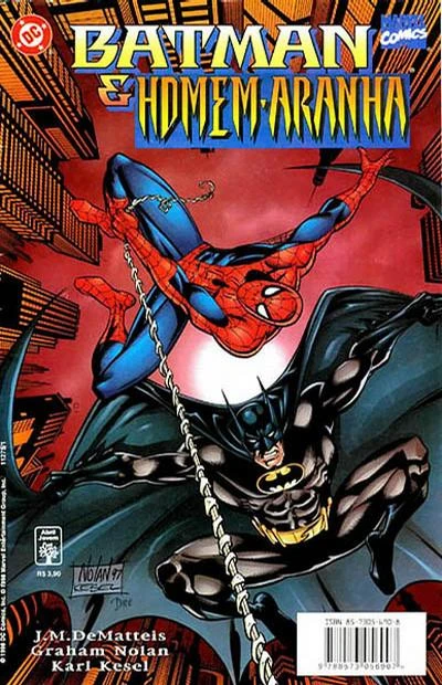 Cover of Batman e Homem-Aranha