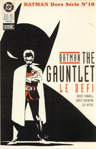 Cover of Batman the Gauntlet Le Defi