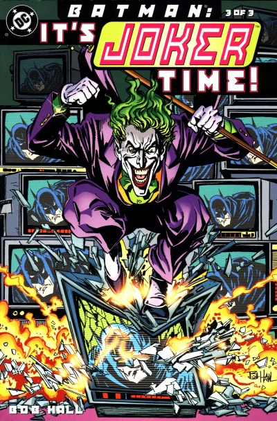 Cover of Batman: It's Joker Time (3 of 3)