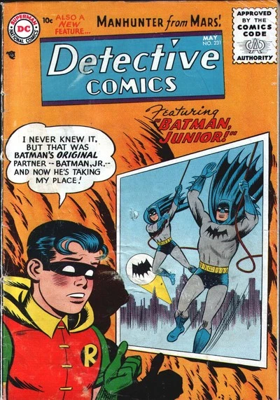Cover of Batman, Junior