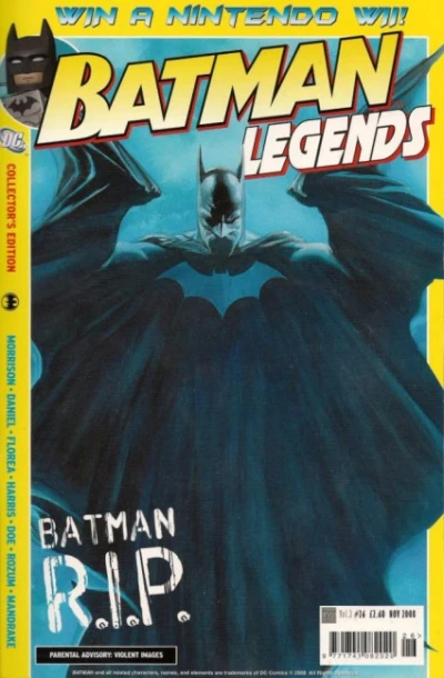 Cover of Batman R.I.P.