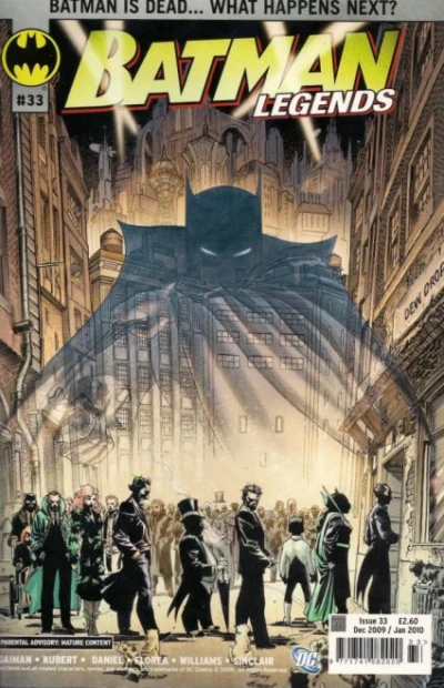 Cover of Batman is Dead... What Happens Next?