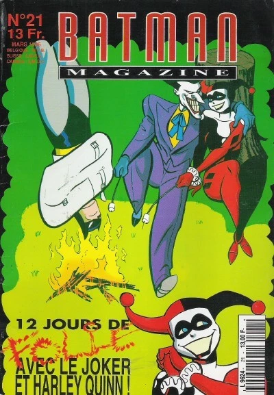 Cover of 12 Jours de Folie avec le Joker et Harley Quinn!
