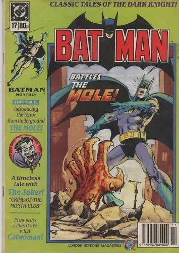 Cover of Batman Battles the Mole