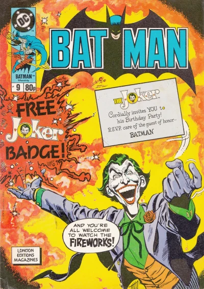 Cover of Dreadful Birthday, Dear Joker...!; Yesterday's Heroes!; Chaos--Coming and Going!