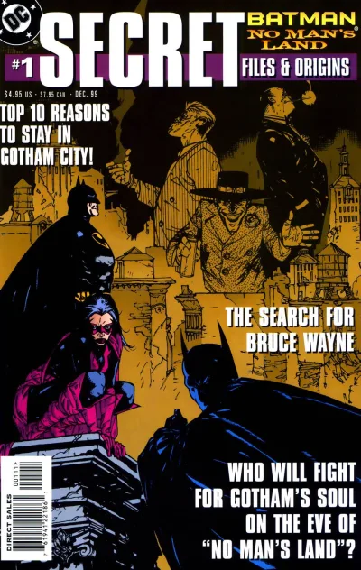 Cover of Batman: No Man's Land Secret Files