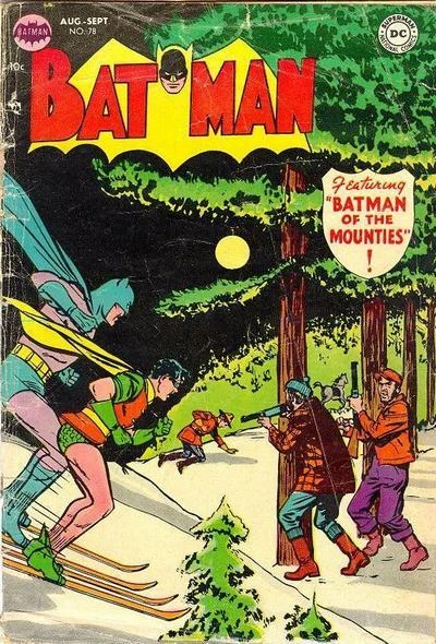 Cover of Batman of the Mounties