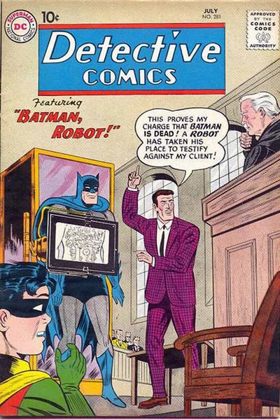 Cover of Batman, Robot