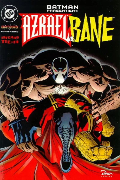 Cover of Azrael vs. Bane