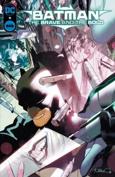 Cover of Batman: The Winning Card, Part 4; Wild Dog: Here Comes Trouble! Part 3; Aquaman: Communion, Part 3; Nor is the Batman