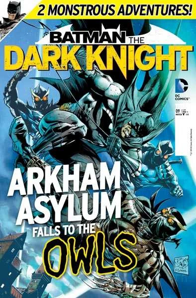 Cover of Arkham Asylum Falls to the Owls