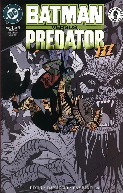 Cover of Batman versus Predator III: Blood Ties