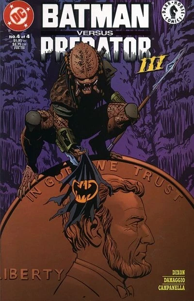 Cover of Batman versus Predator III: Blood Ties