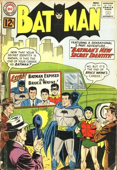 Cover of Batman's New Secret Identity