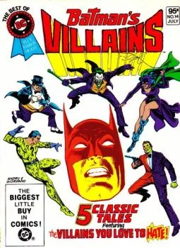 Cover of Batman's Villains :  Classic Tales Featuring the Villains You Love to Hate!