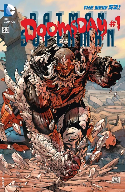 Cover of Batman/Superman #3.1: Doomsday