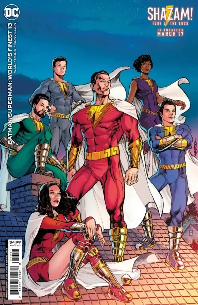 Cover of Jesus Merino SHAZAM Movie Variant