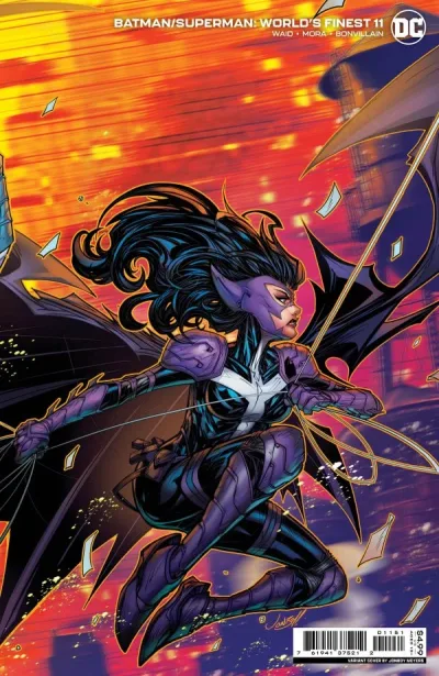 Cover of Jonboy Meyers Huntress Connecting Variant