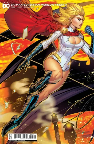Cover of Jonboy Meyers Powergirl Connecting Variant