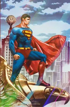 Cover of Mico Suayan Exclusive Superman Foil Variant (Ltd. 1000)