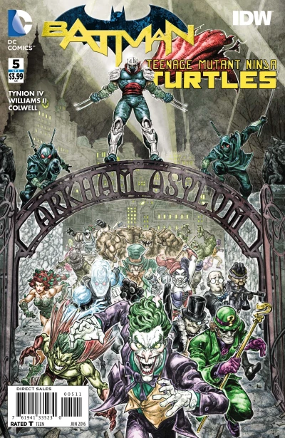 Cover of Deadly Mutant Arkham Inmates