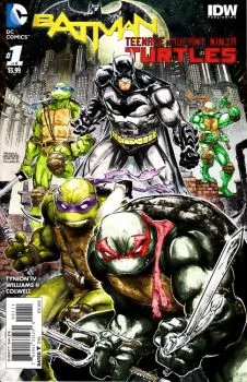 Cover of Batman/Teenage Mutant Ninja Turtles