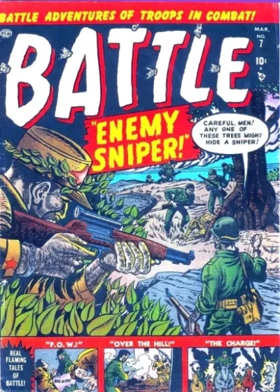 Cover of Enemy Sniper!