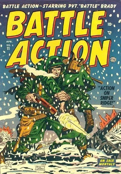 Cover of Action On Sniper Ridge