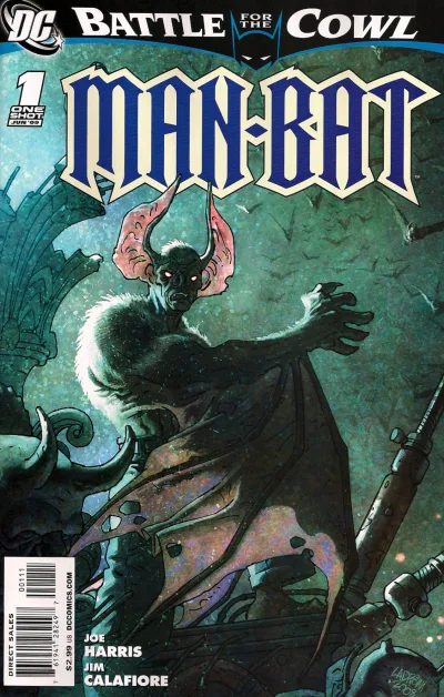 Cover of Battle for the Cowl: Man-Bat Vol 1 1